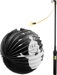 Halloween'i latern Kummitus koos pulgaga