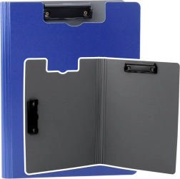 Kirjutusalus kahe klambriga A4, sinine