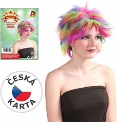 Kids' colorful multicolor wig