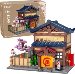 CaDA ehituskomplekt Jaapani Sento suplus LED‑tuledga, 1249 detaili