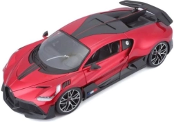 Bburago Bugatti Divo 1:18 – metallist automudel, punane