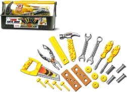 Tuff Tools kids’ tool case with tools, 23 pieces