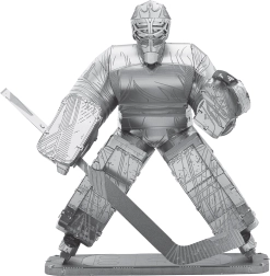 Metal Earth 3D Puzzle – Ice Hockey Goalie