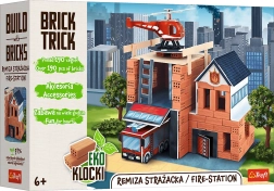 BRICK TRICK ehituskomplekt tuletõrjedepoo XL