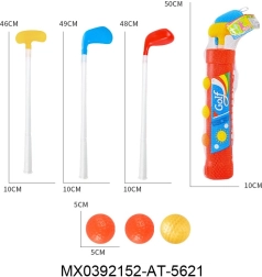 Lastes golfikomplekt kohvris