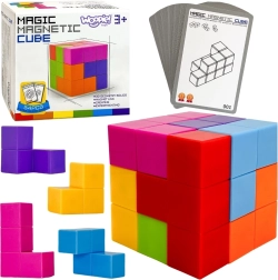 Woopie magnetiline tetris-kuubik ülesandekaartidega