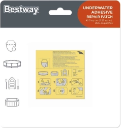 Bestway basseini parandustäppide komplekt