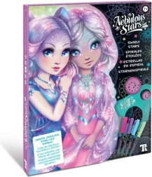 Nebulous Stars tähtede spiraalide värvimine – loovkomplekt