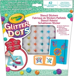 Crayola Glitter Dots – kleebismallid