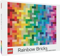 Chronicle Books pusle LEGO vikerkaarevärvilised klotsid 1000 tükki