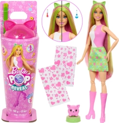Barbie Pop Reveal Shakes nukk kassipoja ja tarvikutega