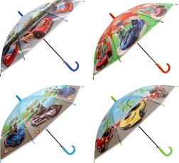Kids' umbrella with car motif 50 cm