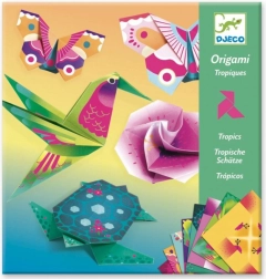 Djeco neoonne Origami Troopika