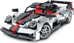 RC-võidusõiduauto ehituskomplekt pulti ja rakendust kasutades