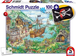 Schmidt puzzle In the Pirate Cove 100 pieces with gift