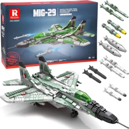 Tehniline ehituskomplekt hävituslennuk MIG‑29, 1290 detaili