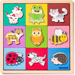 Animal Patterns – Wooden Educational Puzzle