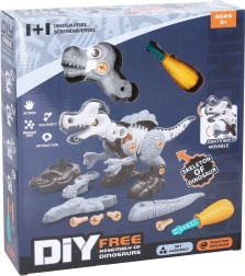 Dinosaur with Screwable Skeleton