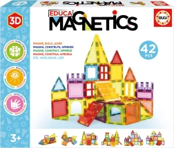 Magnetiline ehituskomplekt Educa Magnetics, 42 tükki