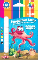 Temperavärvid Ocean World 6×12 ml komplekt