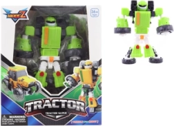 Robot 2-ühes traktor – plastist transformeeruv robot