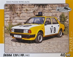 Pusle RETRO-AUTOD ŠKODA 120 L VB (1987) – 40 tükki