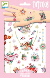 Ajutised tätoveeringud Ehted Fiona DJECO