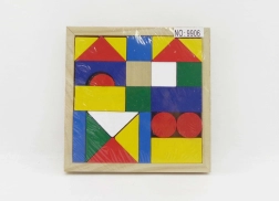 Wooden Blocks – Set of 24 pcs (14.5 × 14.5 cm)
