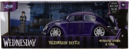 Metallist mudel Wednesday – Volkswagen Beetle 1:24 koos figuuriga