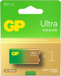 GP Ultra Alkaline 9V patarei
