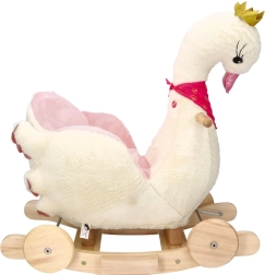 Kiikhobune krooniga ja ratastega