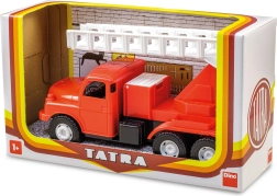 Tatra 148 tuletõrjeauto 30 cm – plastist tuletõrjeauto väljatõmmatava redeliga