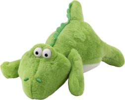 Hele roheline plüškrokodill 42 cm