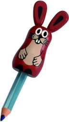 Detoa jänes pliiatsil – puidust otsakaitse