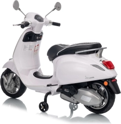 Laste elektriline tõukeratas VESPA ROMA, valge