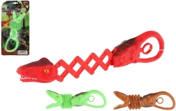 Teleskoopilised dinosauruse haaratsid lastele, plast, 21 cm