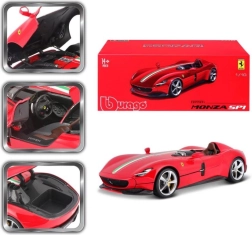 Bburago Ferrari Monza SP1 punane automudel 1:18