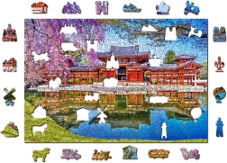 Puidust pusle WOODEN CITY BYODO‑INi tempel, Kyoto – 505 tükki