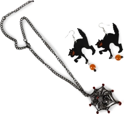 Täiskasvanutele mõeldud Halloweeni ehtekomplekt