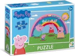 Põrsas Peppa pusle: Vikerkaar 30 tükki