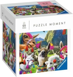 Ravensburger Puzzle Moment – laama, 99 tükki
