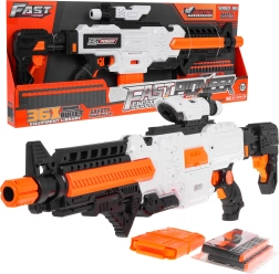 Fast Pioneer foam blaster for kids 8+ with sight, magazine and 36 darts