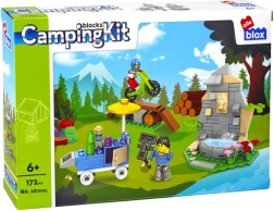 Camping building set – creative kit of 172 pieces for kids 6+