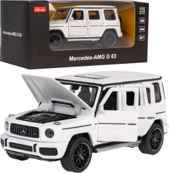 Mercedes‑AMG G 63 automudeli 1:32 Rastar (metallkere ja avatavad osad) – Valge