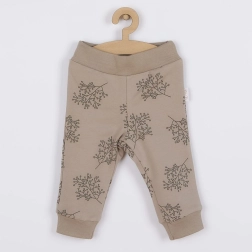 Nicol Ella baby cotton sweatpants beige