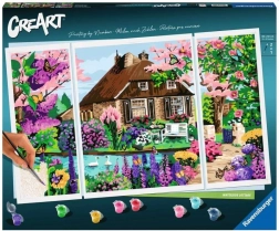 CreArt numbrite järgi maalimine – maamaja RAVENSBURGER