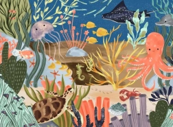 Puzzle Ocean Whimsy 500 tükki Ravensburger