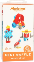 Mini Wafle ehitusklotsid 70 tk poistele Marioinex