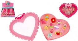 Reguleeritavate plastist sõrmuste komplekt – erinevad motiivid