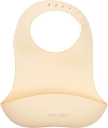 Silikoonist põll NEW BABY, beež